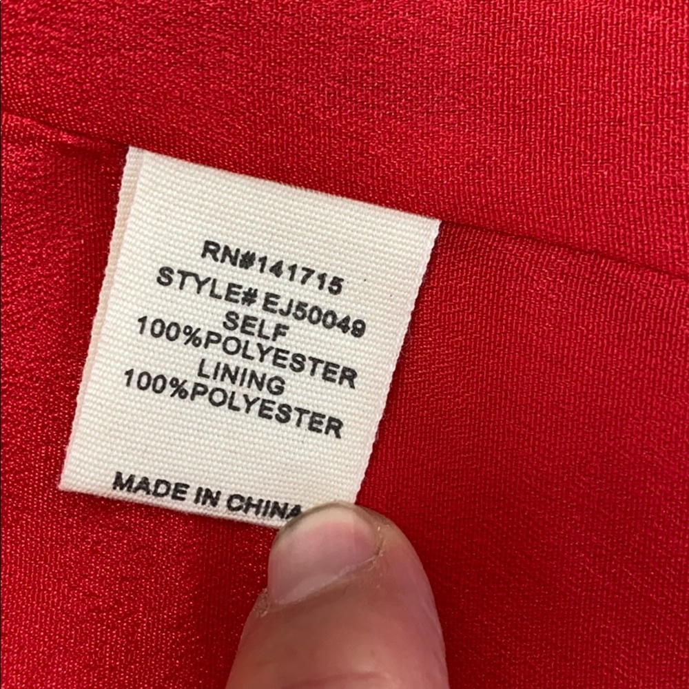 Red medium blazer - Picture 6 of 7
